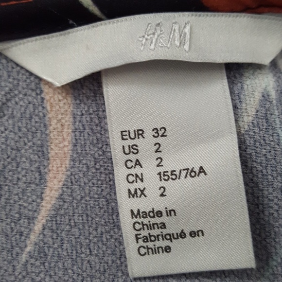 H&M BEAUTIFUL DRESS.ORCHID PRINT - Picture 8 of 8